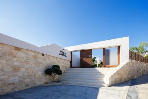 Außenbereich, Villa Aroma Agia Marina