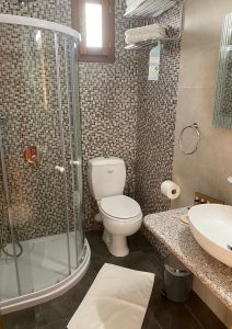 Badezimmer – Asteri Hotel ***, Livadi