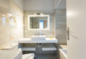 Badezimmer, Sunset Maisonettes Mariou