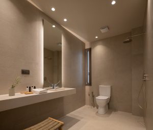 Badezimmer, Villa Amalthia Tavronitis