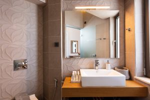 Badezimmer, Villa Aroma Agia Marina