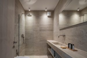 Badezimmer, Villa Artemis Tavronitis