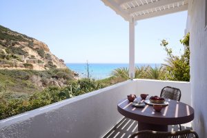 Balkon Authentic-Zimmer Golden Milos Beach House