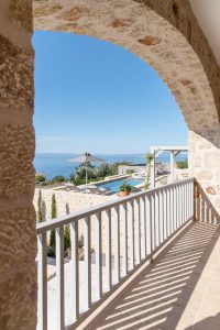 Balkon der Maisonette - – Amani Earthy Living, Mani