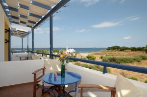 Balkon mit Blick aufs Meer - Kythira Golden Sun Agia Pelagia
