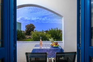 Balkon mit Meerblick – Aglaia Kalamaki Kreta