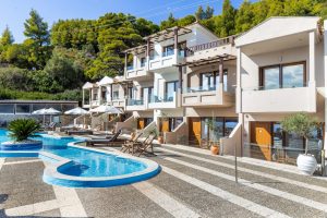 Blue Green Bay in Panormos auf Skopelos