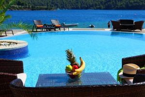 Blue Green Bay in Panormos auf Skopelos