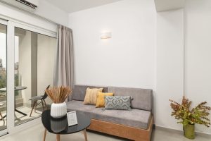 Classic-Apartment – Wohnraum – Elia City Apartments, Chania