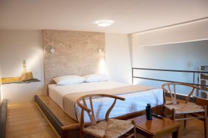 Deluxe Suite – Schlafbereich – San Salvatore Monastery, Chania