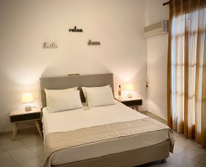 Doppelzimmer mit Blick auf die Chora – Asteri Hotel ***, Livadi