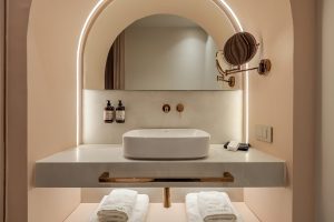 Dreibettzimmer mit Stadtblick, Villa Coo Kos-Stadt