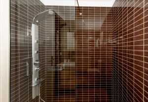 Dusche, Villa4Dreams Gerani