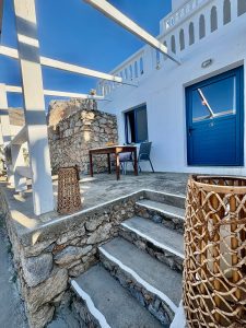 Eingang mit Terrasse – Armeos Blue I & II, Armeos