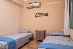 Einzelbetten – Sky & Sea View Retreat, Melitsachas