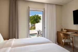 Executive-Zimmer mit eigenem Pool – Agios Georgios, Naxos