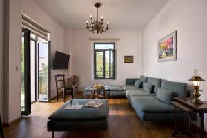 Wohnzimmer - Muazzo Historic Residence Pigi Rethymnon