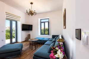 Wohnzimmer Obergeschoss - Muazzo Historic Residence Pigi Rethymnon