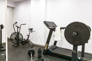 Fitnessraum Crystalia Beach House Lachania