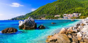 Flisvos Beachfront Apartments in Loutraki auf Skopelos