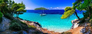Flisvos Beachfront Apartments in Loutraki auf Skopelos