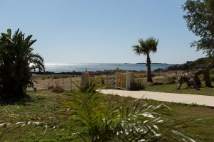 Garten bis zum Strand Mera Beachfront House Falasarna