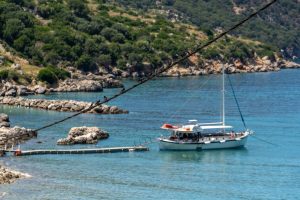 Hafen von Agia Kyriaki Villa Fteri Kefalonia