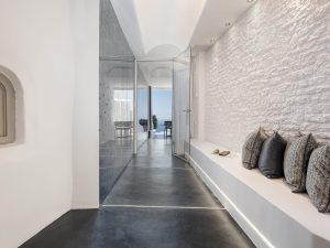 Höhlensuite mit Whirlpool - On The Rocks Hotel Imerovigli Santorini