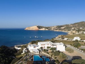 Hotel an der Bucht von Provatas Golden Milos Beach House