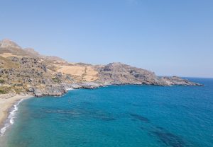 Bucht von Damnoni - Mythos Studios Apartments Damnoni