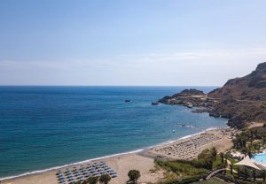 Strand von Damnoni - Mythos Studios Apartments Damnoni
