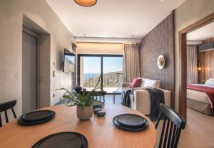 Villa 1 Wohnbereich - Metatulia Villas Souda Plakias