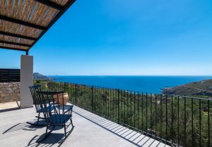 Blick aufs Meer - Metatulia Villas Souda Plakias