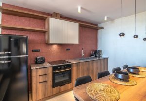 Villa 3 Küche - Metatulia Villas Souda Plakias