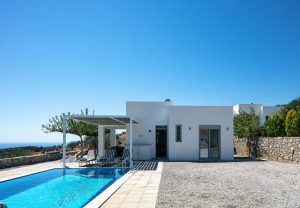 Villa Vrahos mit Pool und Meerblick - Evgoro Villas Agia Galini
