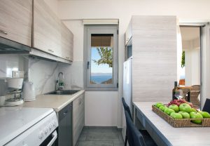 Villa Vrahos Küche - Evgoro Villas Agia Galini