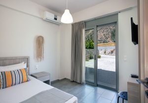 Villa Ouranos Schlafzimmer - Evgoro Villas Agia Galini