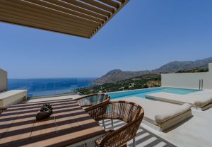 Villa 1 Terrasse - Pyrgos Exquisite Villas Plakias