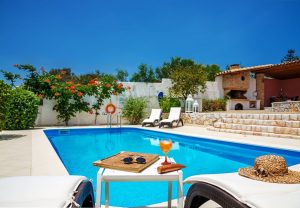 Villa mit Pool - Villa Plumeria Tersanas Akrotiri Chania