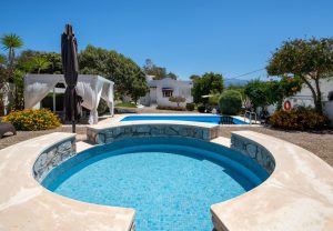Kinderbecken - Villa Plumeria Tersanas Akrotiri Chania