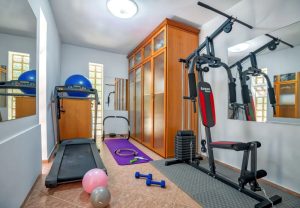 Fitnessbereich - Villa Plumeria Tersanas Akrotiri Chania