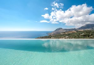 Villa Dione Infinity-Pool - Villen Dione Zeus Sellia Plakias