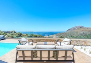 Pool mit Meerblick - Rodia Luxury Villa Plakias