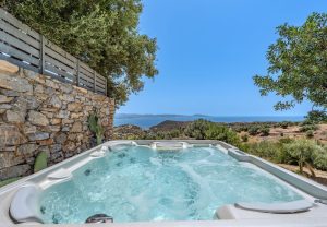 Villa Thalassa Whirlpool - Evgoro Villas Agia Galini