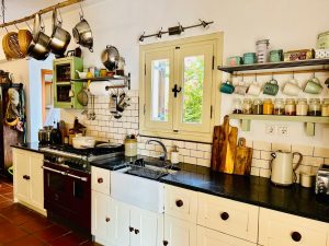 Küche - Landhaus mit Olivenhain bei Maleme auf Kreta zu verkaufen