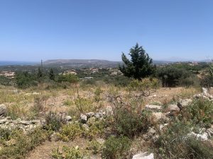 Weiter Blick in die Landschaft - Baugrundstück beim Kournas-See auf Kreta zu verkaufen