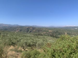 Grundstück mit Meerblick - Großes Baugrundstück mit Meerblick bei Maleme auf Kreta zu verkaufen