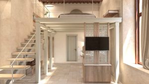 Junior Suite Doppel – Wohnbereich – Pepi Boutique Hotel, Rethymnon