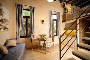 Junior Suite – Wohnbereich – Pepi Boutique Hotel, Rethymnon