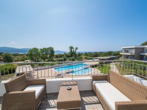 Küche im Apartment - – Paradise Resort Finikounda